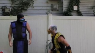 Scorpion VS Sub-Zero – ALS ice bucket challenge