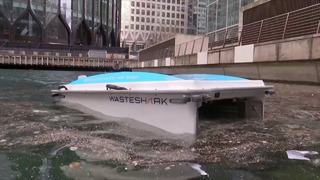 Робот-акула «поедает» мусор на реках Лондона