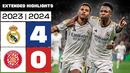 Cuando el REAL MADRID frenó el sueño del GIRONA | Real Madrid 4-0 Girona FC 2023/24