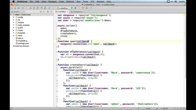 35 Делаем скрипт для создания тестовой базы – Async, организация кода