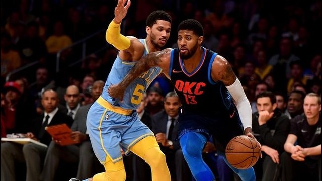 NBA 2018: Oklahoma City Thunder vs LA Lakers | NBA Season 2017-18