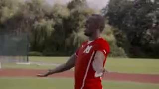 Usain Bolt speeds up Aguero ahead of Manchester derby