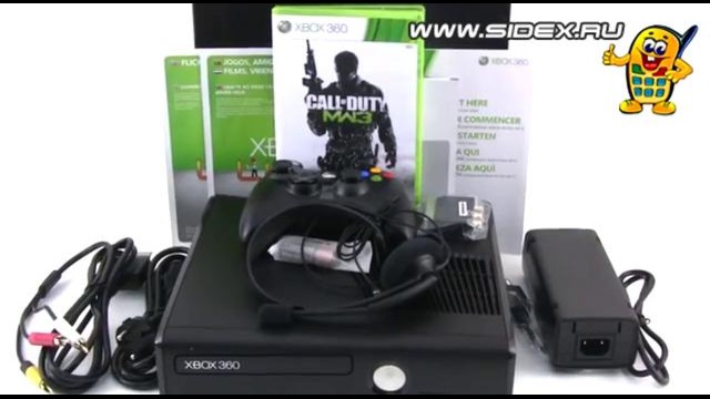 Видеообзор Xbox 360 Slim 250Gb + CoD: MW3 (S2G-00027)