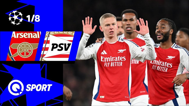 Арсенал — ПСВ | Лига чемпионов 2024/25 | 1/8 финала | Ответный матч | Обзор матча