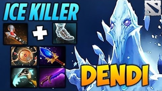 Dendi ICE KILLER Ancient Apparition Dota 2