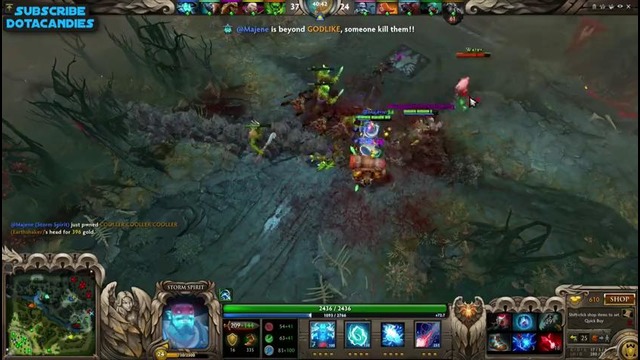 Dota 2 Miracle- The Art of Storm Spirit