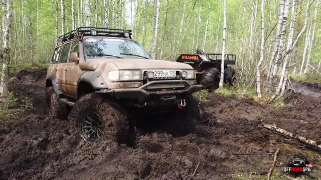 OffroadSPB. Монстры из Москвы против наших) новый маршрут оказался непроходимым