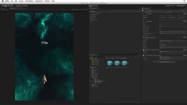 Explosions – 10 – Space Shooter – Unity Official Tutorials – YouTube