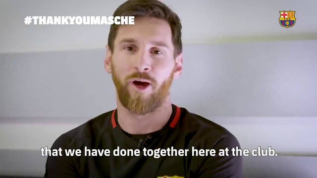 Barça players say goodbye to Javier Mascherano #ThankYouMasche