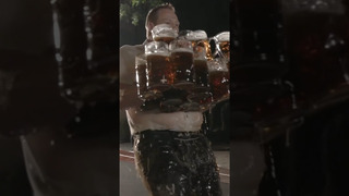 Most beer steins carried over 40 metres – 26 by Michael Sturm