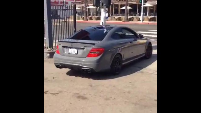 Рычание C63 AMG Coup