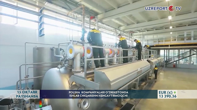 Polsha kompaniyalari O‘zbekistonda ishlab chiqarishni kengaytirmoqchi