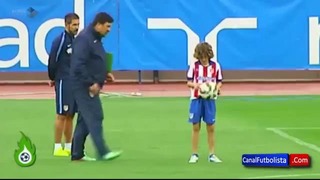 Атлетико воспитывает маленького Роналду
