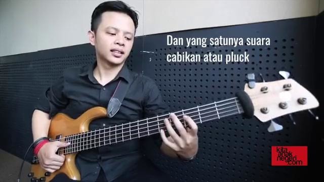 Belajar Bass Basic bermain Slap Bass – Ikrar Adina