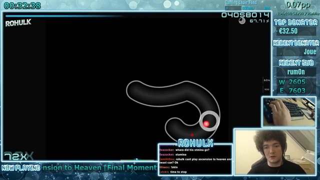 Angelsim Loses His Mind After a Choke! – osu! Stream Highlights #72