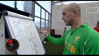 Gerrard & Reina draw Liverbird