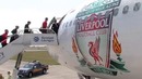 Liverpool FC. Reds arrive in Jakarta