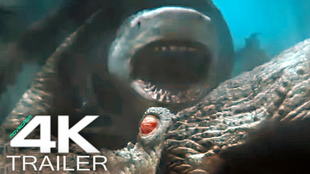 THE MEG 2 – Kraken vs Megalodon Fight Scene (2023) Jason Statham | New Shark Movie Trailers 4K
