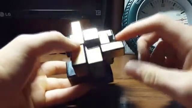 Как собрать зеркальный кубик Рубика
