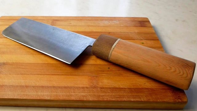 Накири на минималках. как сделать нож из пилы