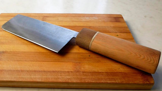 Накири на минималках. как сделать нож из пилы