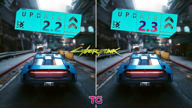 Cyberpunk 2077 Patch 2.3 vs Patch 2.2 – FPS Comparison