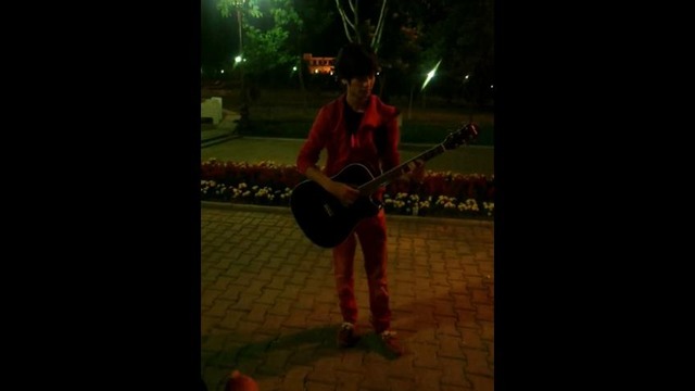 Tashkent. Skver. 02:26 (У нас тоже есть таланты)