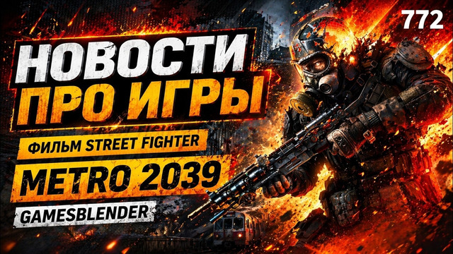 Gamesblender № 772: анонс Metro 2039, миллиарды GTA Online, (пока) идеальный фильм по Street Fighter