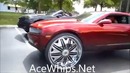 Camaro примеряет гигантские колеса