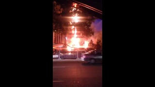 Пожар в Ташкенте (L’ETO бар и Wyndham) Dedeman 18.09.2015