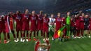 Игроки «Ливерпуля» спели You’ll Never Walk Alone вместе с фанатами