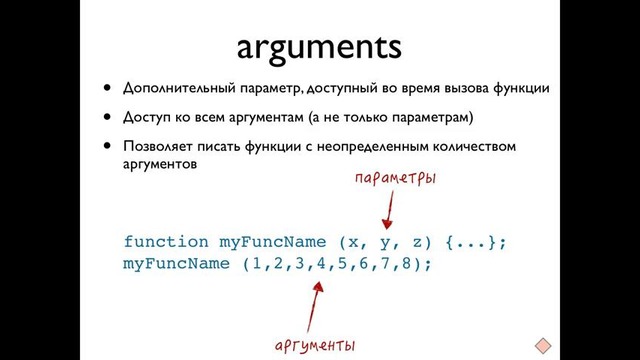 JavaScript, лекция 3 Функции. Замыкания