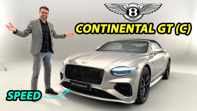 Новый Bentley Continental GT Speed: Обзор кабриолета с V8 от Porsche