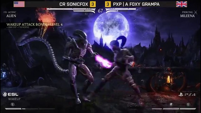 Mortal Kombat X: Grand Final: A Foxy Grampa vs cR SonicFox – ESL Pro League S3