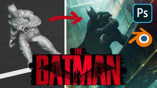 ЭПИЧНЫЙ ФОТОШОП БАТЛ С БЭТМЕНОМ