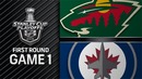 Minnesota Wild – Winnipeg Jets (@WPG) | Stanley Cup Playoffs | Game 1