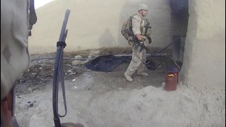 Шлем спас солдата от пули снайпера