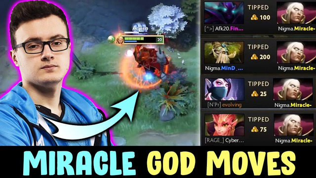 How Miracle JUKED and OUTPLAYED everyone on signature Invoker