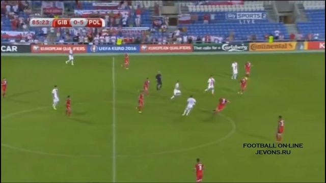 Гибралтар – Польша 0:7