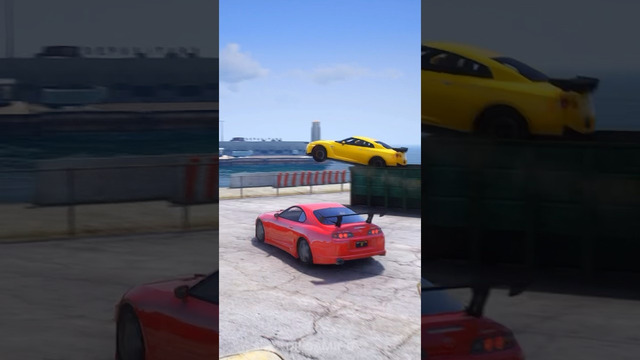 Luck Doesn’t Come Often, Supra! ️ #toyota #supra #nissan #gtr #automobile #car #cars #gta