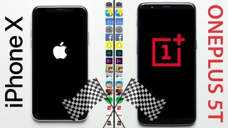 IPhone X vs. OnePlus 5T Speed Test