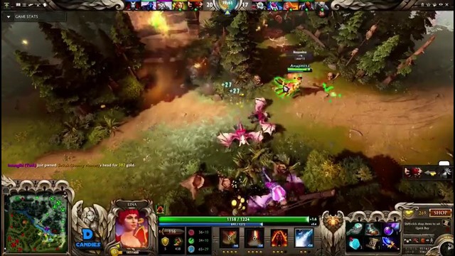 Dota 2 – alwayswannafly lina