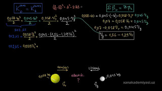 122 Ikki jismning markaziy elastik toʻqnashuviga oid misol | To‘qnashuvlar va impuls | Fizika