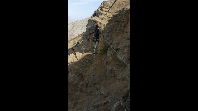 Виа Феррата в горах Наная