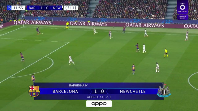 Барселона – Ньюкасл (18.03.2026) | Лига чемпионов 2025/26 | Полный матч