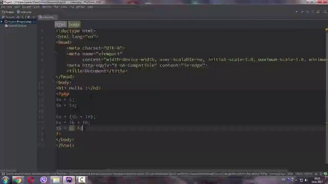 Уроки PHP 7 Выражения. Строковые и условные операции