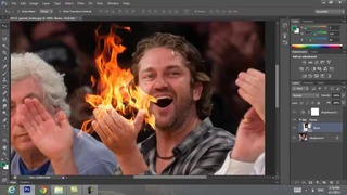 Пламя с помощью Adobe PhotoShop