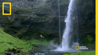 Keegan-Michael Key Descends a Waterfall | Running Wild with Bear Grylls