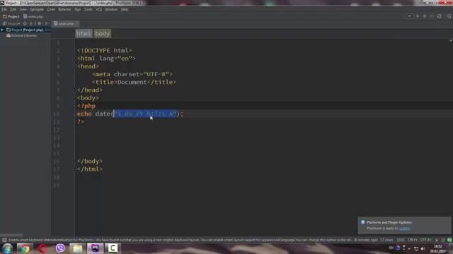 Уроки PHP 7 Функции даты и времени. Date(). Time()