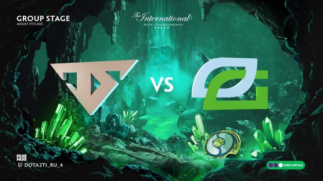 DOTA2: The International – Team Serenity vs OpTic (Game 1, Groupstage)